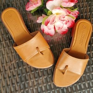 MontegoBay Club Women's Sandals, s:8, color:Camel